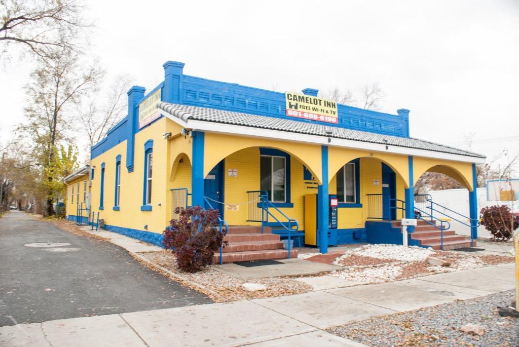 Camelot Inn & Hostel Salt Lake City Exterior foto